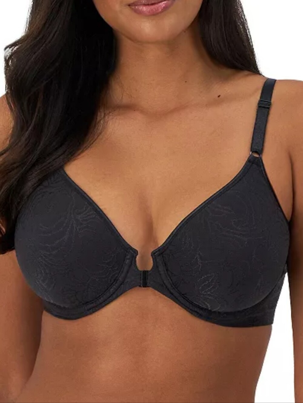 Bali Comfort Revolution Full-Figure Front-Close Shaping Underwire Bra, 36D